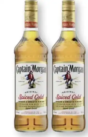 Scheck-in-Center Captain Morgan Original Spiced Gold Rum Angebot