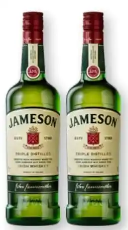 Scheck-in-Center Jameson Triple Distilled Irish Whiskey Angebot