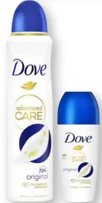 Scheck-in-Center Dove Original Deo-Spray Angebot