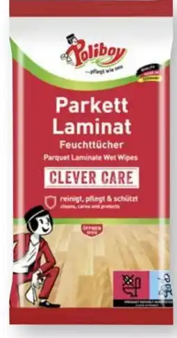 Scheck-in-Center Poliboy Parkett Laminat Feuchttücher Angebot