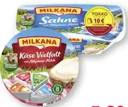 Scheck-in-Center Milkana Schmelzkäse Angebot