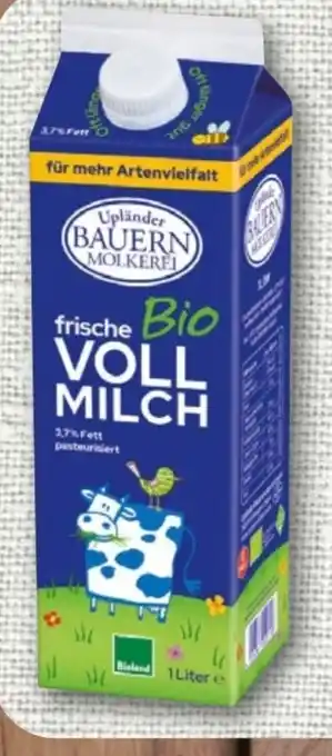 nahkauf Upländer Bauern Molkerei Bio Vollmilch Angebot