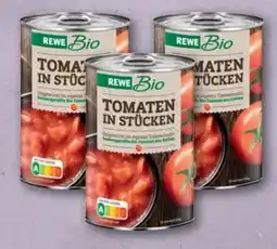 REWE Center Rewe Bio Tomaten in Stücken Angebot