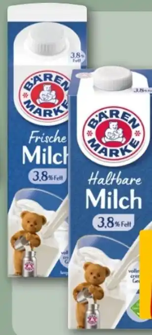 REWE Center Bärenmarke Haltbare Milch Angebot