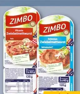 REWE Center Zimbo Zwiebelmett Angebot