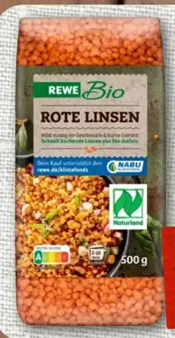 nahkauf Rewe Bio Bio-Rote Linsen Angebot