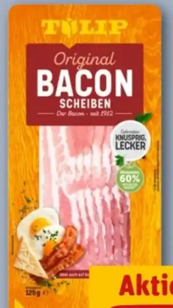 REWE Center Tulip Original Bacon Scheiben Angebot