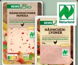 REWE Center Rewe Bio Bio-Hähnchen-Lyoner Angebot