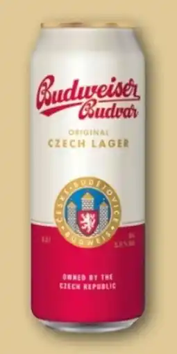 REWE Center Budweiser Budvar (CZ) Original Czech Lager Bier Angebot