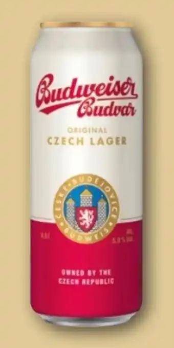 REWE Center Budweiser Budvar (CZ) Original Czech Lager Bier Angebot