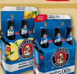 REWE Center Paulaner Alkoholfreie Weissbier Angebot