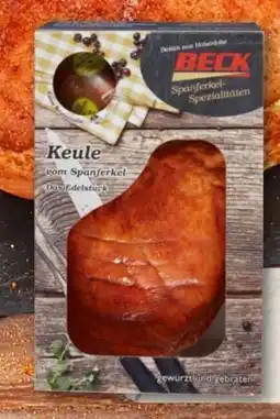 REWE Center Beck Spanferkel-Keule Angebot