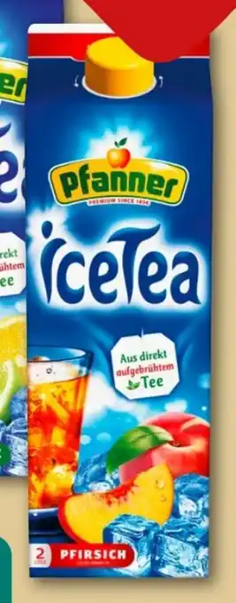 REWE Center Pfanner Ice Tea Angebot