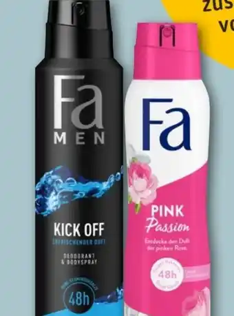 REWE Center Fa Men Deospray Angebot