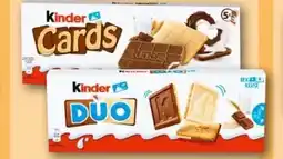 REWE Center Ferrero Kinder Cards Angebot