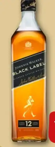 REWE Center Johnnie Walker Black Label Blended Scotch Whisky 12 Y Angebot