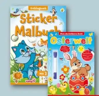 REWE Center Stickermalbuch Angebot