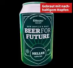 PENNY Brauerei Rittmayer Beer for Future Angebot