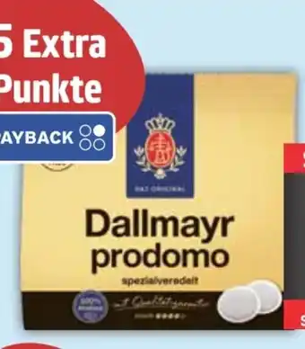 E-Center Dallmayr Prodomo Kaffeepads Spezialveredelt Angebot