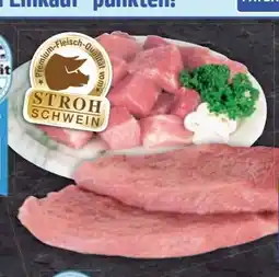 E-Center Strohschwein Schnitzel Angebot