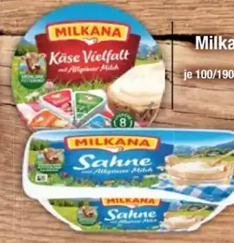 E-Center Milkana Schmelzkäse Angebot