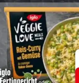 Edeka Iglo Veggie Love Fertiggerichte Angebot