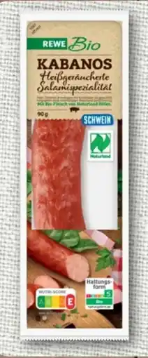 nahkauf Rewe Bio Kabanos Angebot