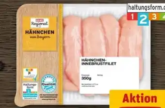 REWE Center Rewe Regional Frisches Hähnchen-Innenbrustfilet Angebot