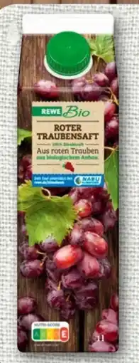 nahkauf Rewe Bio Roter Traubensaft Angebot