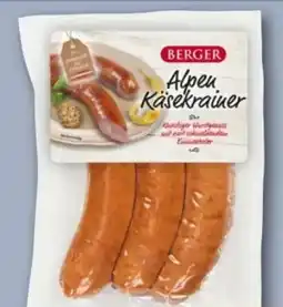 REWE Center Berger Alpen-Käsekrainer Angebot