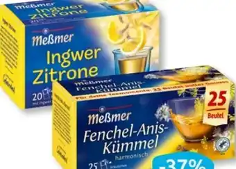 Budni Meßmer Grüner Tee Ingwer-Honig Angebot