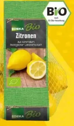 EDEKA Bandelt Edeka Bio Zitronen Angebot