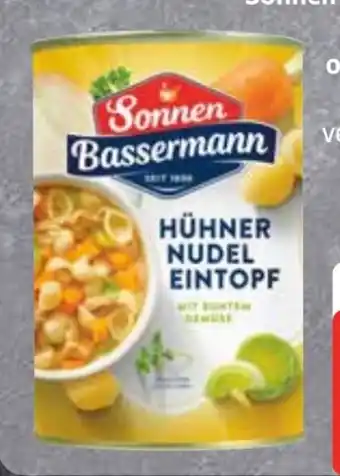 Edeka Sonnen-Bassermann Hühner-Nudel-Eintopf Angebot