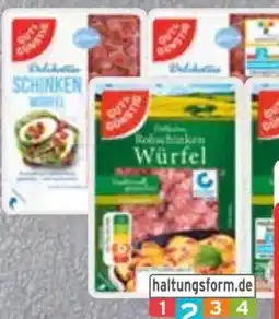 Edeka Gut & Günstig Delikatess-Schinkenwürfel Angebot