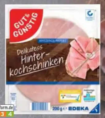 Edeka Gut & Günstig Delikatess-Hinterkochschinken Angebot