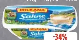 Edeka Frischemarkt Milkana Schmelzkäsezubereitung Angebot