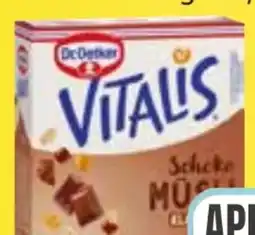 Edeka Frischemarkt Dr. Oetker Vitalis Müsli Angebot