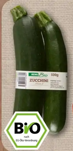 nahkauf Rewe Bio Bio-Zucchini Angebot