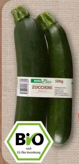 nahkauf Rewe Bio Bio-Zucchini Angebot