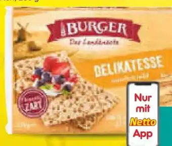 Netto Marken-Discount Burger Knäcke Knäckebrot Angebot