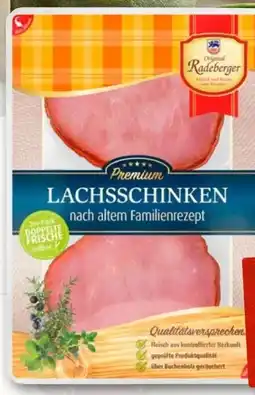 nahkauf Radeberger Fleischwaren Premium-Lachsschinken Angebot