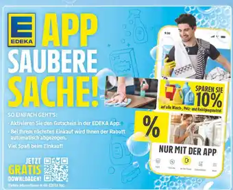 Edeka Edeka app saubere sache! Angebot