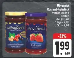 Edeka Mövenpick johannisbeer-variation oder erdbeere Angebot