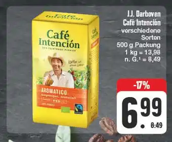 Edeka J.j. darboven café intención Angebot