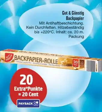 Edeka Gut & günstig backpapier Angebot