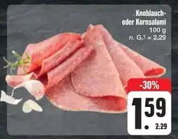 Edeka Knoblauch- oder kornsalami Angebot