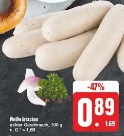 Edeka Weißwürstchen Angebot