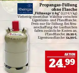 Marktkauf Rheingas propangas-füllung ohne flasche Angebot