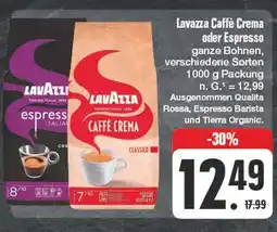 Edeka Lavazza caffè crema oder espresso Angebot