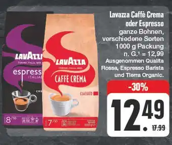 Edeka Lavazza caffè crema oder espresso Angebot